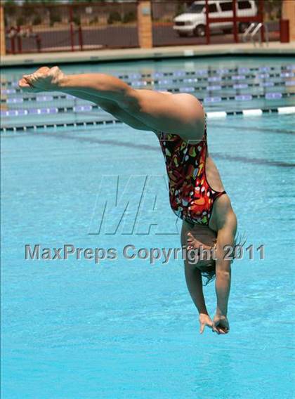 Thumbnail 3 in CIF SJS Girls Varsity Diving Finals photogallery.