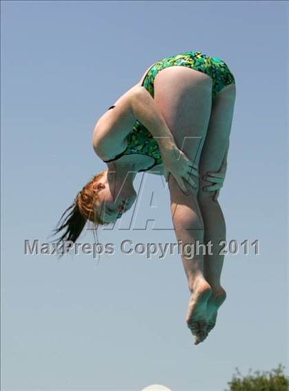 Thumbnail 3 in CIF SJS Girls Varsity Diving Finals photogallery.