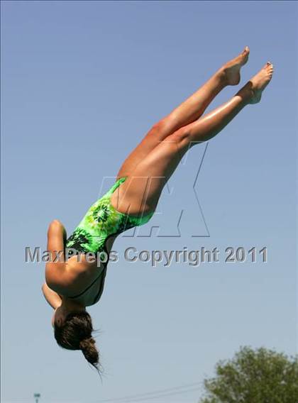 Thumbnail 1 in CIF SJS Girls Varsity Diving Finals photogallery.