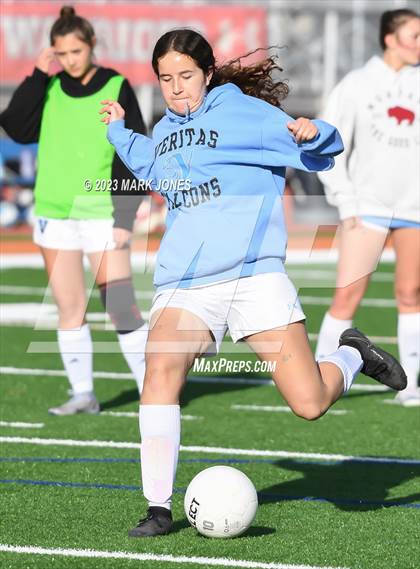 Thumbnail 3 in Benjamin Franklin vs Veritas Prep (AIA 3A Semifinal) photogallery.