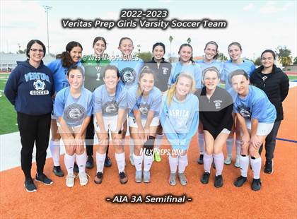 Thumbnail 2 in Benjamin Franklin vs Veritas Prep (AIA 3A Semifinal) photogallery.