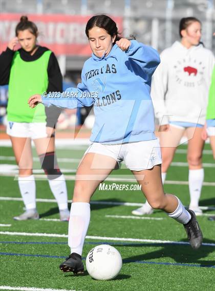 Thumbnail 2 in Benjamin Franklin vs Veritas Prep (AIA 3A Semifinal) photogallery.