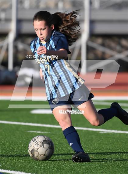 Thumbnail 2 in Benjamin Franklin vs Veritas Prep (AIA 3A Semifinal) photogallery.