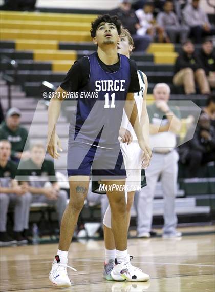 Thumbnail 1 in Varsity Opponent @ Briarcrest Christian  photogallery.