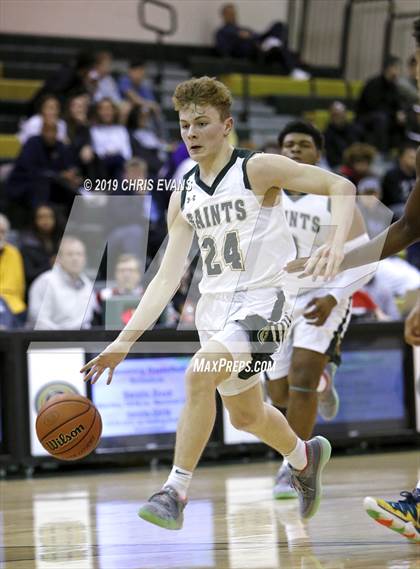 Thumbnail 3 in Varsity Opponent @ Briarcrest Christian  photogallery.