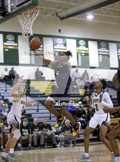 Thumbnail 1 in Varsity Opponent @ Briarcrest Christian  photogallery.