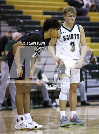 Thumbnail 3 in Varsity Opponent @ Briarcrest Christian  photogallery.
