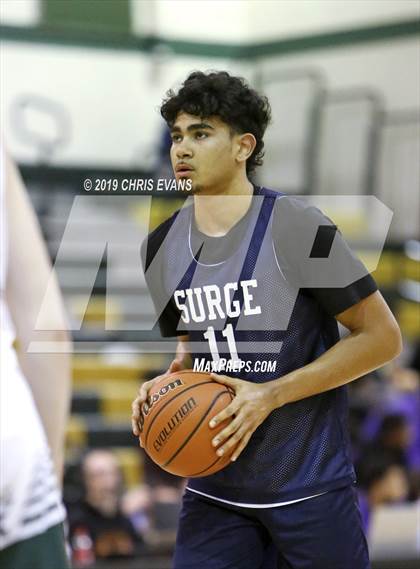 Thumbnail 1 in Varsity Opponent @ Briarcrest Christian  photogallery.