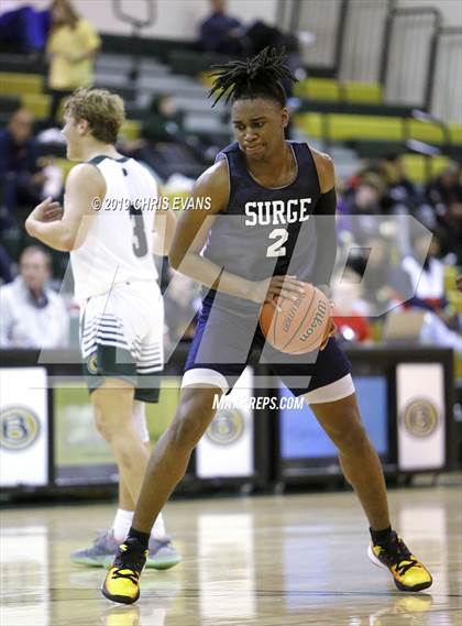 Thumbnail 1 in Varsity Opponent @ Briarcrest Christian  photogallery.