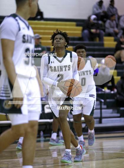 Thumbnail 1 in Varsity Opponent @ Briarcrest Christian  photogallery.
