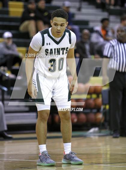 Thumbnail 1 in Varsity Opponent @ Briarcrest Christian  photogallery.