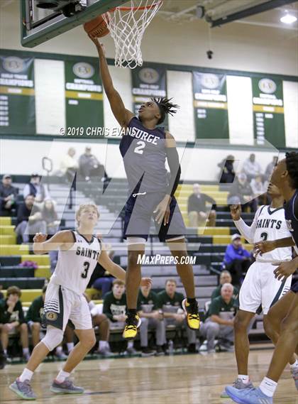 Thumbnail 2 in Varsity Opponent @ Briarcrest Christian  photogallery.