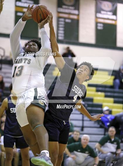 Thumbnail 1 in Varsity Opponent @ Briarcrest Christian  photogallery.