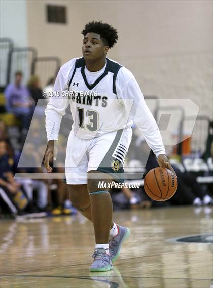 Thumbnail 1 in Varsity Opponent @ Briarcrest Christian  photogallery.