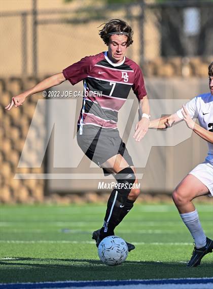 Thumbnail 3 in Dripping Springs vs Jordan (UIL 5A Boys Soccer State Semifinal) photogallery.