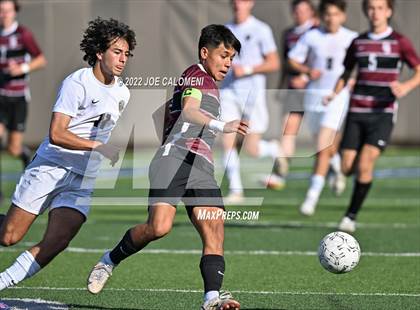 Thumbnail 2 in Dripping Springs vs Jordan (UIL 5A Boys Soccer State Semifinal) photogallery.