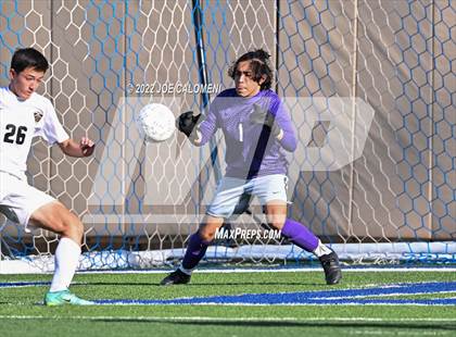 Thumbnail 3 in Dripping Springs vs Jordan (UIL 5A Boys Soccer State Semifinal) photogallery.