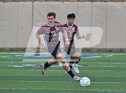 Thumbnail 2 in Dripping Springs vs Jordan (UIL 5A Boys Soccer State Semifinal) photogallery.
