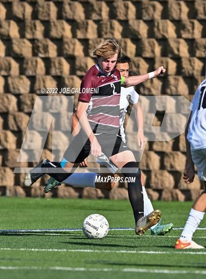 Thumbnail 3 in Dripping Springs vs Jordan (UIL 5A Boys Soccer State Semifinal) photogallery.