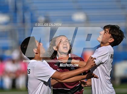 Thumbnail 3 in Dripping Springs vs Jordan (UIL 5A Boys Soccer State Semifinal) photogallery.