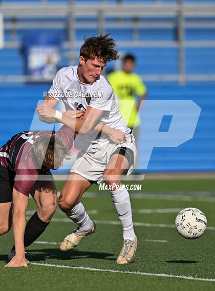 Thumbnail 1 in Dripping Springs vs Jordan (UIL 5A Boys Soccer State Semifinal) photogallery.