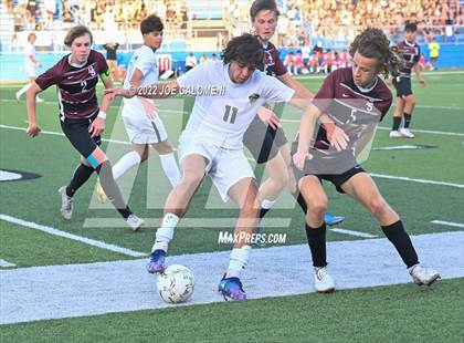 Thumbnail 3 in Dripping Springs vs Jordan (UIL 5A Boys Soccer State Semifinal) photogallery.