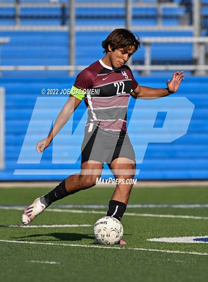 Thumbnail 3 in Dripping Springs vs Jordan (UIL 5A Boys Soccer State Semifinal) photogallery.