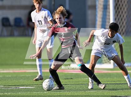 Thumbnail 3 in Dripping Springs vs Jordan (UIL 5A Boys Soccer State Semifinal) photogallery.