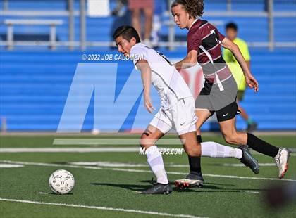 Thumbnail 2 in Dripping Springs vs Jordan (UIL 5A Boys Soccer State Semifinal) photogallery.