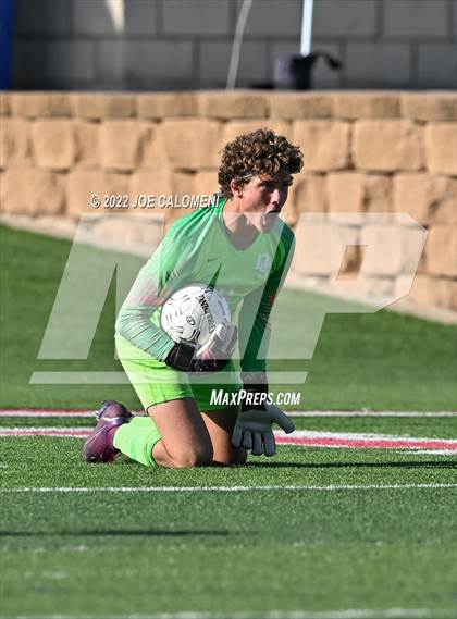 Thumbnail 3 in Dripping Springs vs Jordan (UIL 5A Boys Soccer State Semifinal) photogallery.