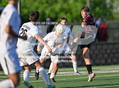 Thumbnail 2 in Dripping Springs vs Jordan (UIL 5A Boys Soccer State Semifinal) photogallery.