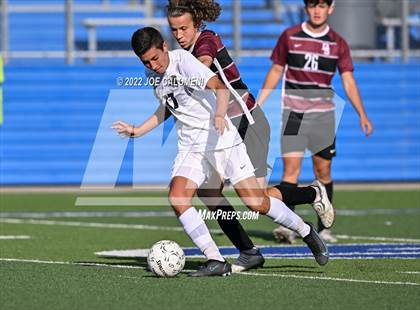 Thumbnail 2 in Dripping Springs vs Jordan (UIL 5A Boys Soccer State Semifinal) photogallery.