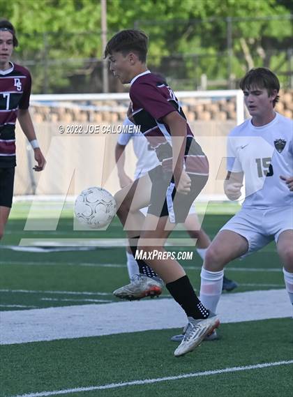 Thumbnail 2 in Dripping Springs vs Jordan (UIL 5A Boys Soccer State Semifinal) photogallery.