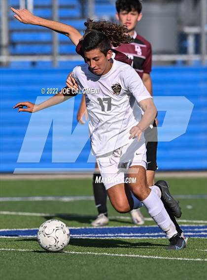 Thumbnail 2 in Dripping Springs vs Jordan (UIL 5A Boys Soccer State Semifinal) photogallery.