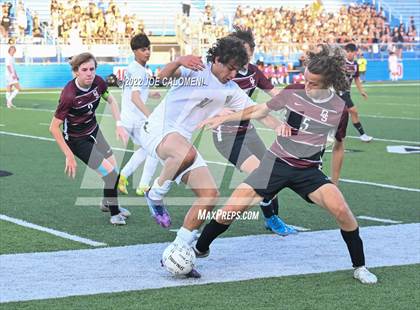 Thumbnail 1 in Dripping Springs vs Jordan (UIL 5A Boys Soccer State Semifinal) photogallery.