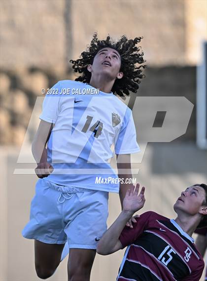 Thumbnail 3 in Dripping Springs vs Jordan (UIL 5A Boys Soccer State Semifinal) photogallery.