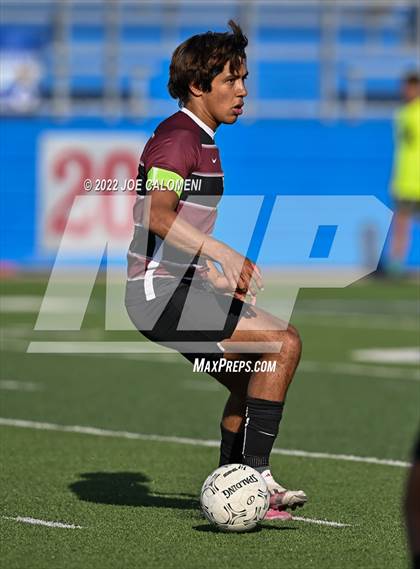 Thumbnail 1 in Dripping Springs vs Jordan (UIL 5A Boys Soccer State Semifinal) photogallery.