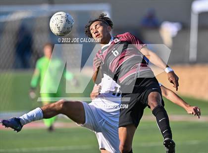 Thumbnail 2 in Dripping Springs vs Jordan (UIL 5A Boys Soccer State Semifinal) photogallery.