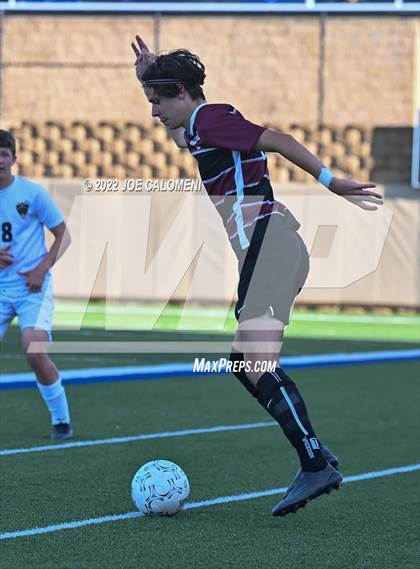 Thumbnail 3 in Dripping Springs vs Jordan (UIL 5A Boys Soccer State Semifinal) photogallery.
