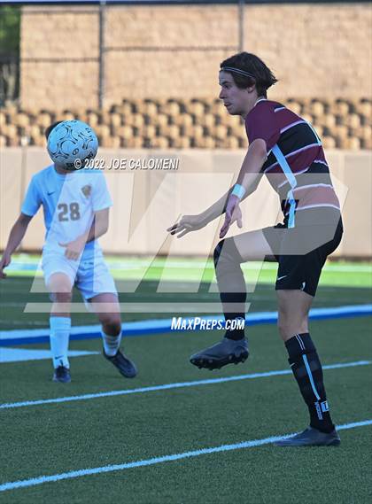 Thumbnail 3 in Dripping Springs vs Jordan (UIL 5A Boys Soccer State Semifinal) photogallery.