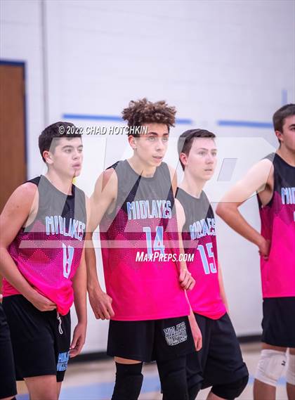 Thumbnail 2 in Canandaigua Academy @ Midlakes (NYSPHSAA Class B Pre-Quarter Final) photogallery.