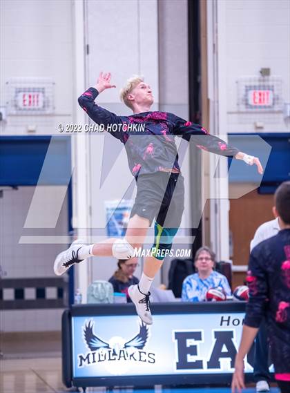 Thumbnail 3 in Canandaigua Academy @ Midlakes (NYSPHSAA Class B Pre-Quarter Final) photogallery.