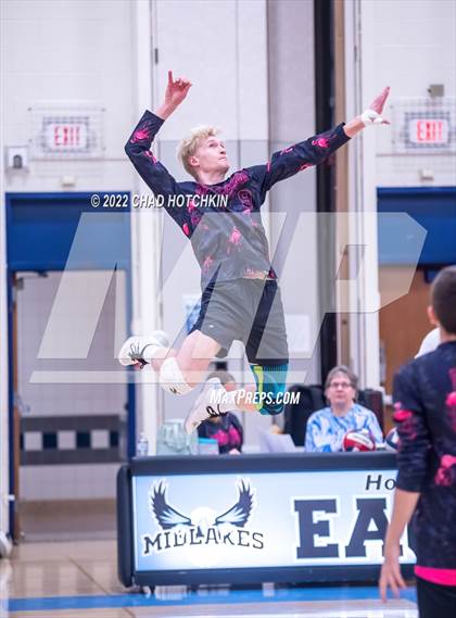 Thumbnail 2 in Canandaigua Academy @ Midlakes (NYSPHSAA Class B Pre-Quarter Final) photogallery.