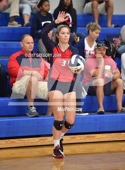 Thumbnail 2 in Teurlings Catholic @ Ursuline Academy (Catholic League Tournament) photogallery.
