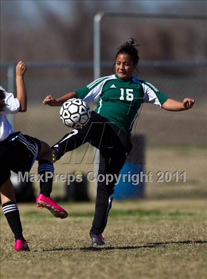 Thumbnail 1 in Cypress Falls vs Alvin (Stampede Soccer Shootout) photogallery.