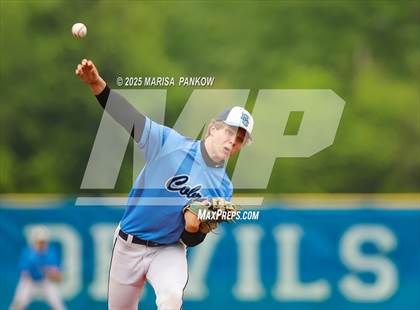 Thumbnail 2 in Bishop Grimes vs Morrisville-Eaton (NYSPHSAA Section 3 Class C Semifinal) photogallery.