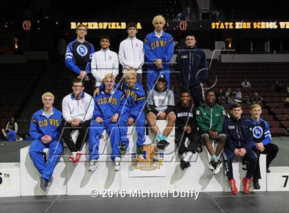 Thumbnail 3 in CIF State Boys Wrestling Championships (Podium Awards) photogallery.