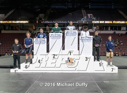 Thumbnail 3 in CIF State Boys Wrestling Championships (Podium Awards) photogallery.