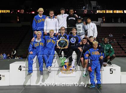 Thumbnail 2 in CIF State Boys Wrestling Championships (Podium Awards) photogallery.