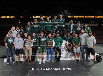 Thumbnail 2 in CIF State Boys Wrestling Championships (Podium Awards) photogallery.